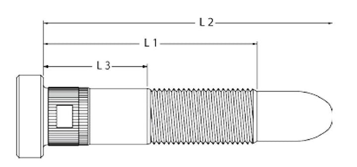 ARP 5/8-11 Wheel Stud Nut Kit