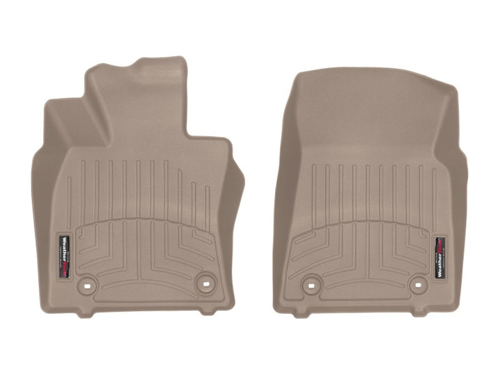 WeatherTech 2019+ Lexus ES Front FloorLiner - Tan