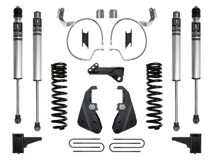 ICON 2023 Ford F-250/F-350 Super Duty 4WD Diesel 4.5in Lift Stage 1 Suspension System