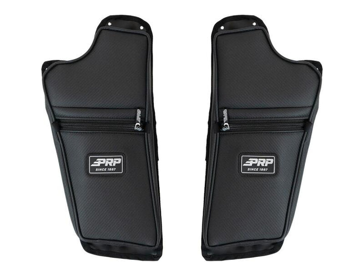 PRP Seats 2016+ Polaris General Front Lower Door Bags w/Knee Pad - Pair