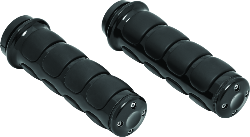 Kuryakyn ISO Grips Without Throttle Boss Throttle-By -Wire Black
