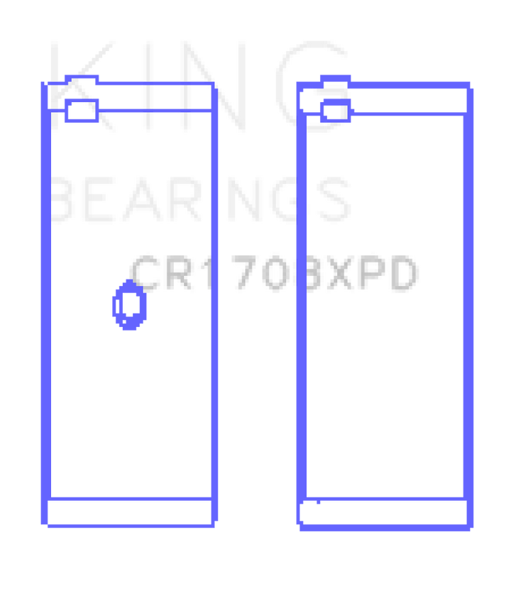 King Engine Bearings Chevrolet Custom Honda Journal 1.888 CB1663H version Pre-doweled