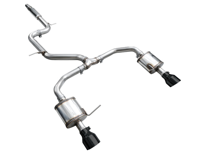 AWE Tuning 22-25 Volkswagen Jetta GLI Touring Edition Exhaust - Diamond Black Tips