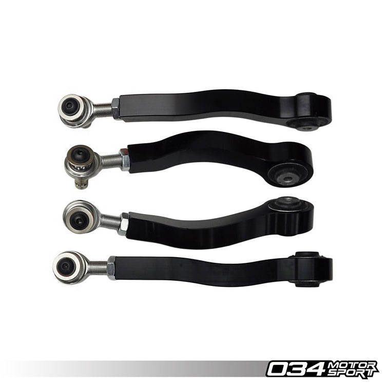 034Motorsport Density Line adjustable upper control arm kit Track Spec for B8 Audi
