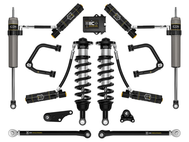 ICON 2024+ Toyota Tacoma 1.25in-3in Stage 10 Suspension System Tubular