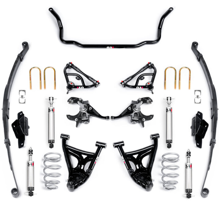 QA1 82-03 Chevy S10 2WD Handling Kit (2-4in/5in Drop) - Level 2
