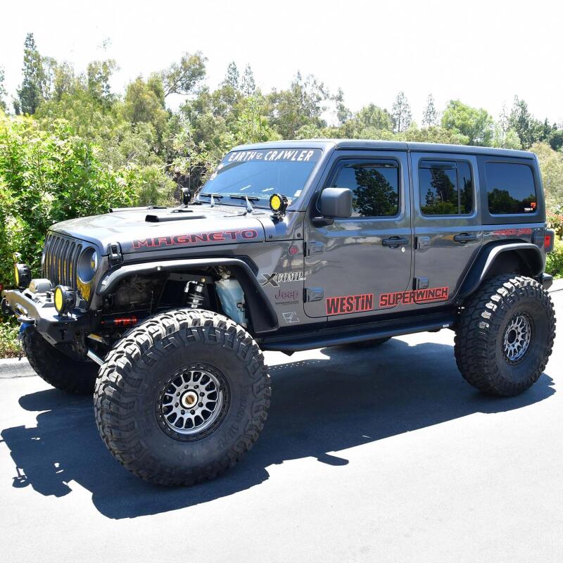Westin 18-24 Jeep Wrangler (JL) Unlimited 4DR Outlaw Running Board - Textured Black