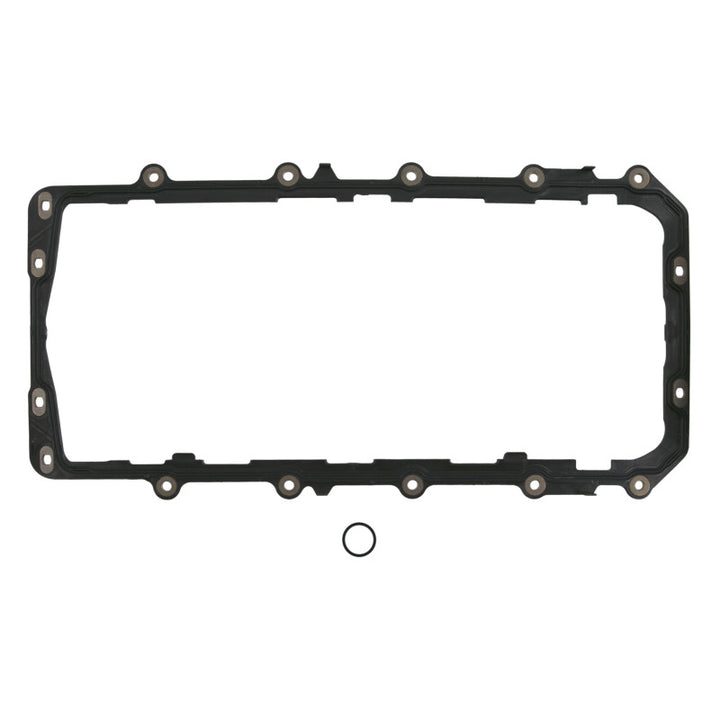 Fel-Pro 1897 Engine Oil Pan Gasket Set Molded Rubber with rigid carrier and compression limiters
