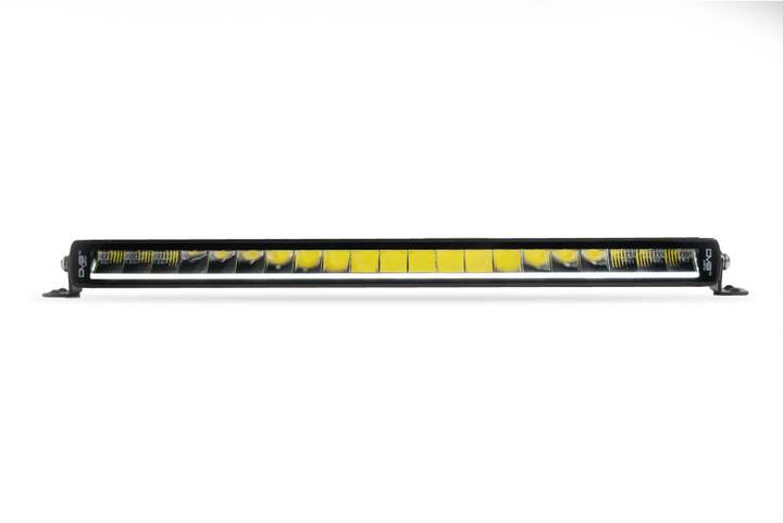 DV8 Offroad 20in Halo Elite Single Row Light Bar with Accent Light - White/Amber