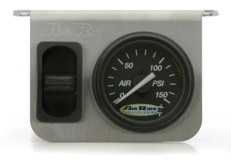 Ridetech 1-Way Analog Air Suspension Control Panel - Pneumatic Paddle Switch