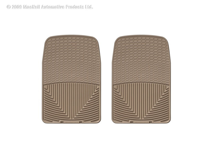 WeatherTech 98 Lincoln Navigator Front Rubber Mats - Tan