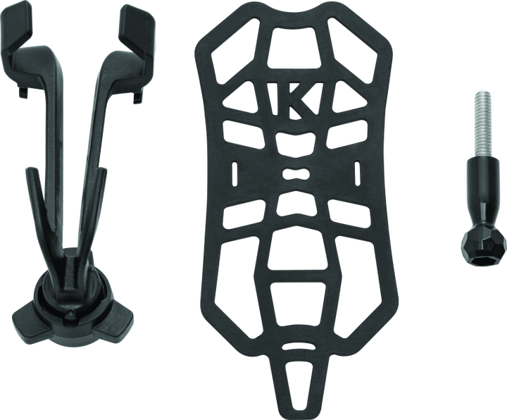 Kuryakyn Free-Flex Device Holder Perch Screw Mount Black
