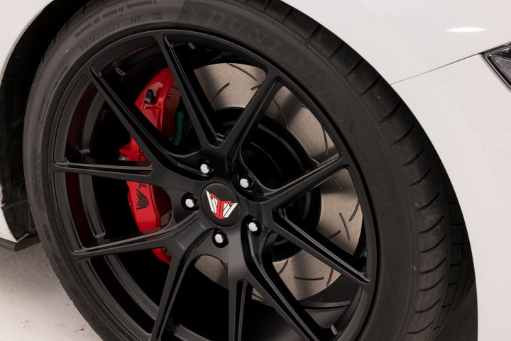 DBA 93-98 Toyota Supra (Non-Turbo Model 2JZGE) Rear Cross Drilled/Slotted 4000 XS Series Rotor