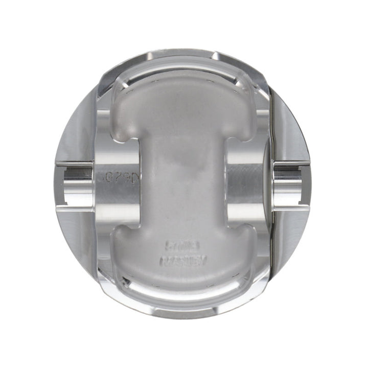 Manley Big Block Chevrolet LS Series 4.075in Bore 4in Stroke -10cc Dish Platinum Series Piston Set