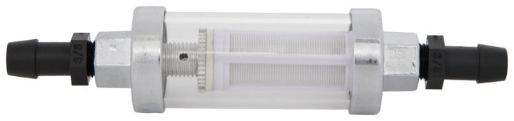 Spectre Premium Clearview Fuel Filter (Incl. 1/4in. / 5/16in. / 3/8in. Barb Fittings)