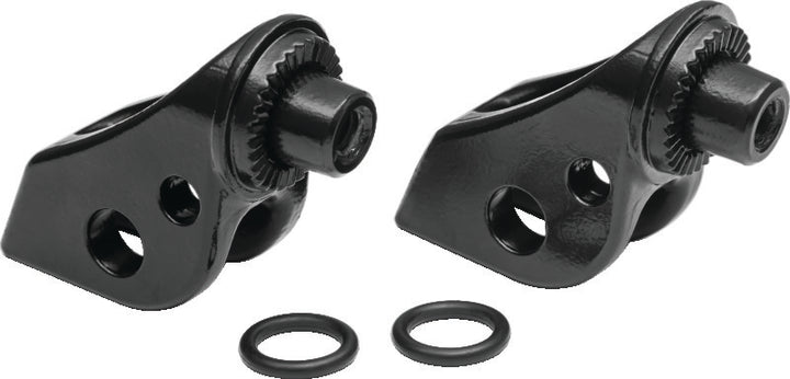 Kuryakyn Splind Peg Adptr Honda Frt Blk