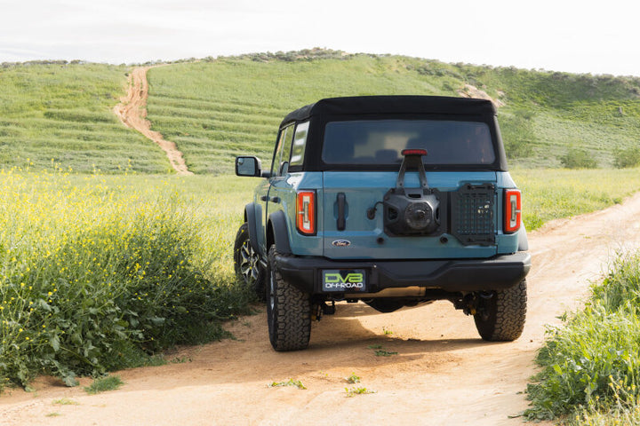 DV8 Offroad 2021-2025 Ford Bronco Tailgate Reinforcement Molle Panel
