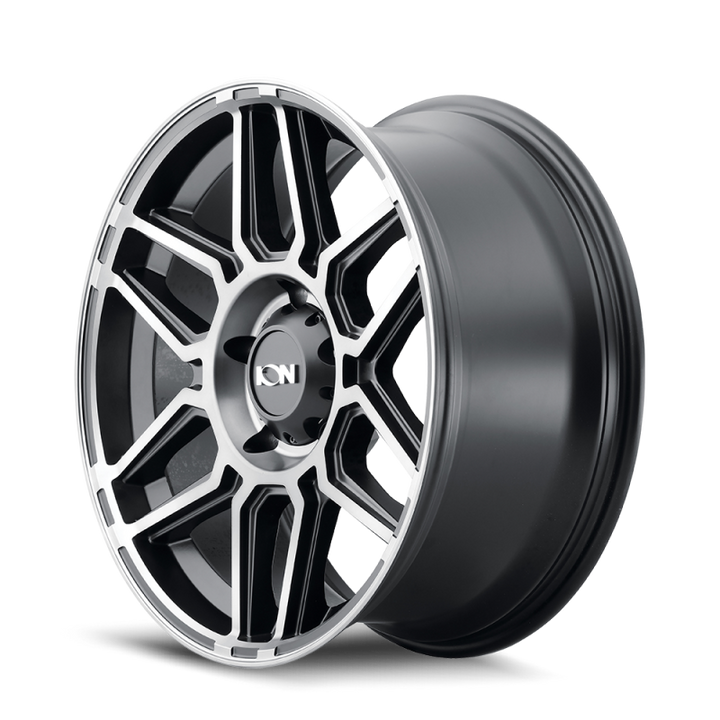 ION Type 146 20x9 / 8x165.1 BP / 18mm Offset / 125.2mm Hub Matte Black W/Machined Dart Tint Wheel