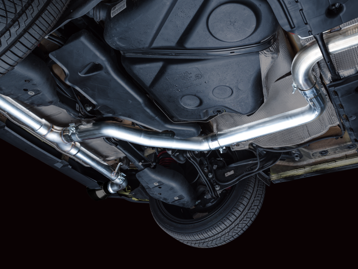 AWE Tuning 2022 VW GTI MK8 Track Edition Exhaust - Diamond Black Tips