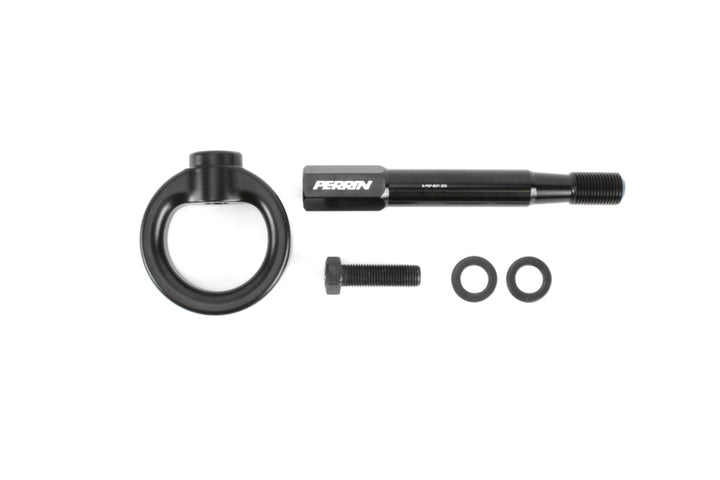 PERRIN 13-26 Subaru BRZ / 13-20 Scion FRS & Toyota 86 / 22-26 GR86 Tow Hook Kit (Rear) - Black