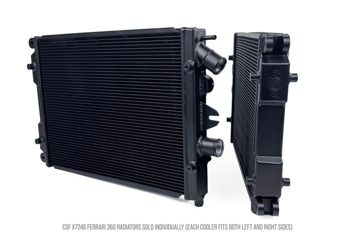 CSF 00-08 Ferrari 360 High Performance All Aluminum Radiator - Left/Right