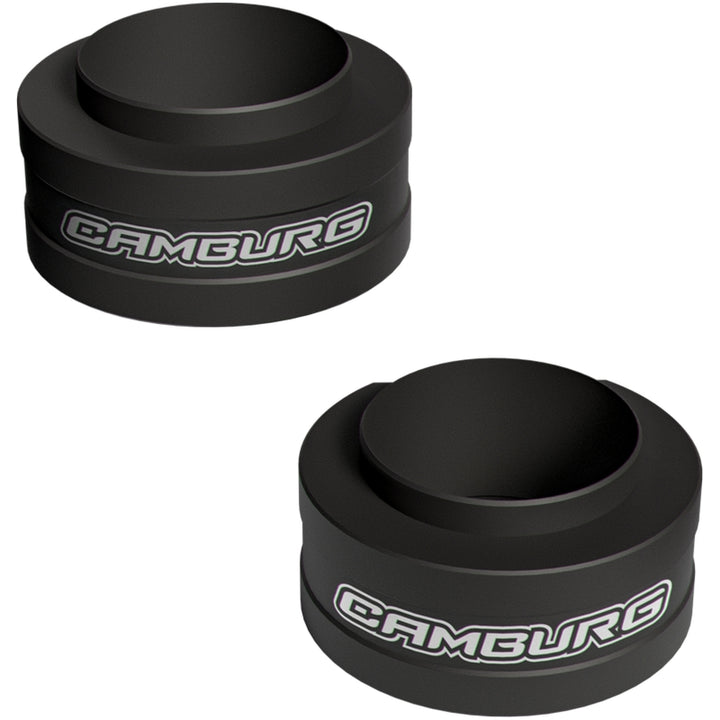 Camburg 2024+ Ford Ranger Raptor 2.5in Front Spring Preload Spacer Kit (Black)