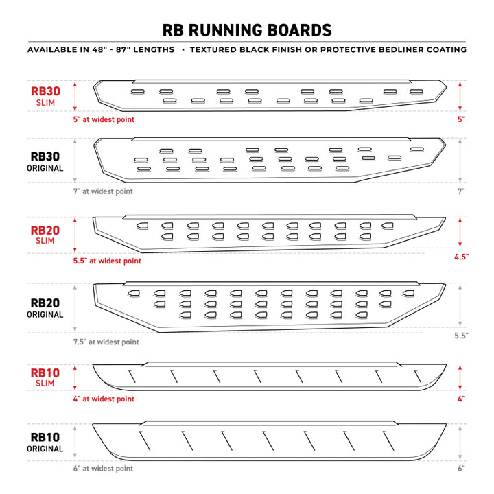 GOR RB10 Boards - Tex Black