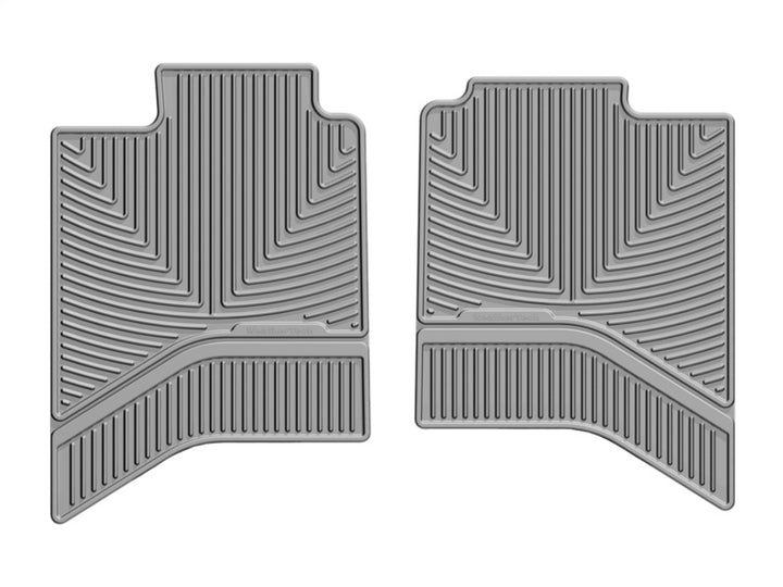 WeatherTech 02-14 Dodge Ram 1500 Rear Rubber Mats - Grey