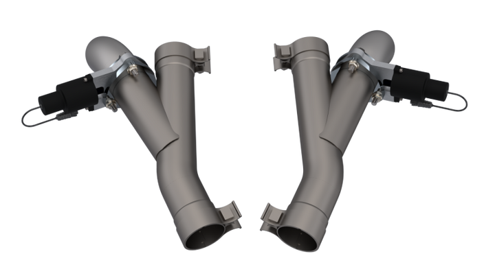 2012-2022 Jeep Grand Cherokee SRT Trackhawk Dodge Durango SRT QTP Aggressor Cutout Pipes