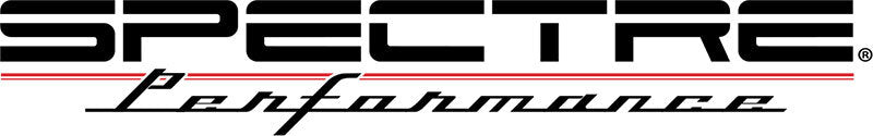 Spectre Tube Intake 3in od 60 Degree - Black