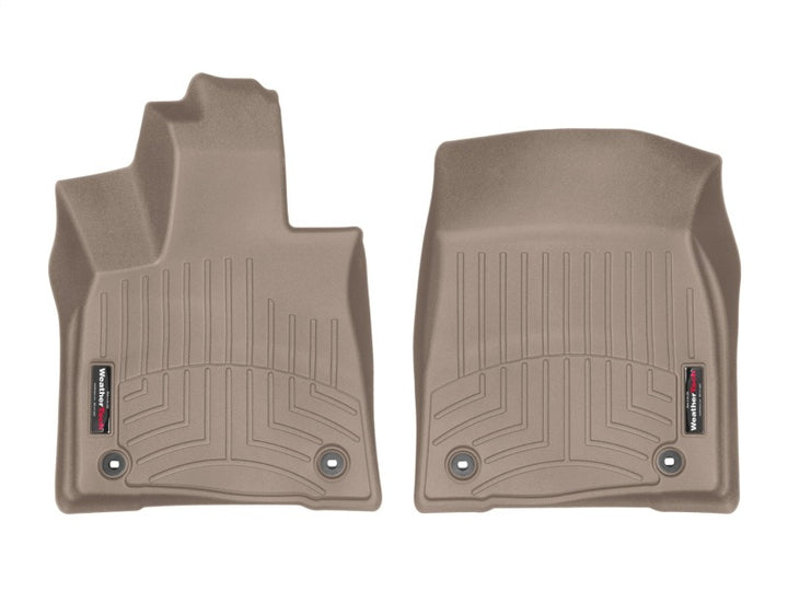 WeatherTech 2016+ Lexus RX Front FloorLiner - Tan