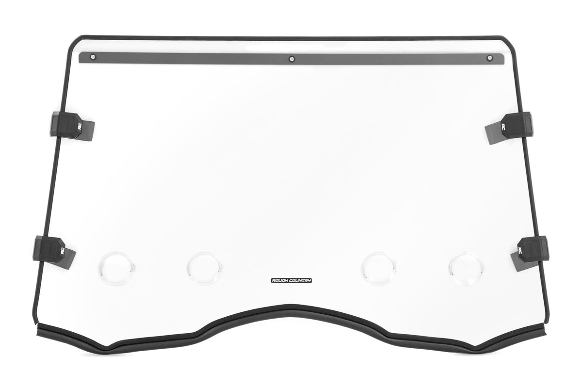 Vented Full Windshield | Scratch Resistant | Can-Am Commander Max 1000