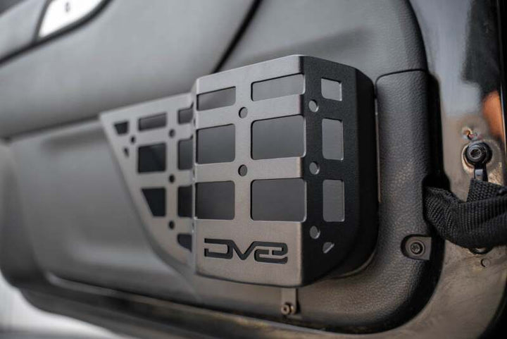 DV8 Offroad 11-18 Jeep Wrangler JK Front Door Pocket Molle Panels