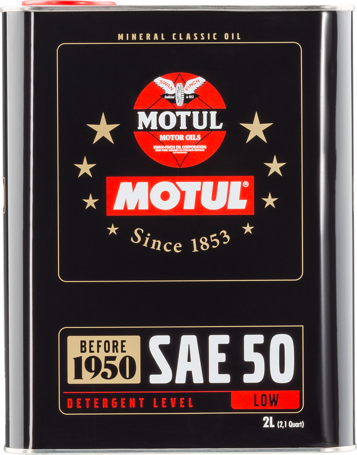 Motul Classic SAE 50 Oil - 2L