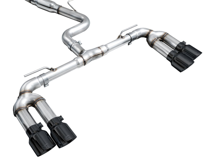 AWE Tuning 22-24 Audi 8Y S3 Track Edition Exhaust - Diamond Black Tips
