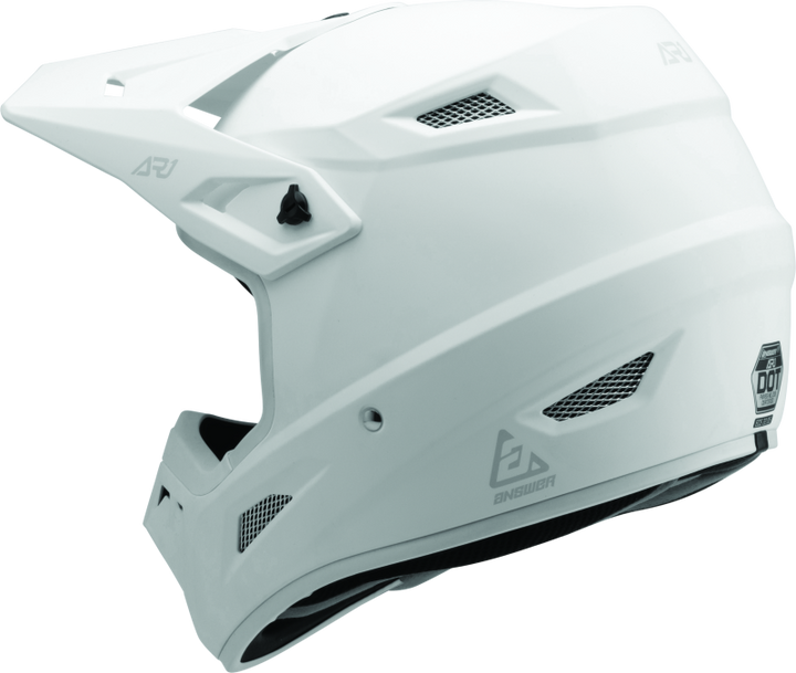 Answer AR1 Solid Helmet Matte White - XS