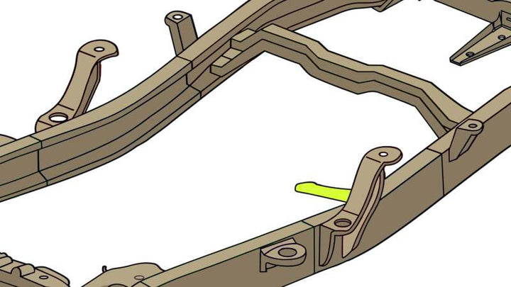 Rustbuster Fuel Tank Support Bracket