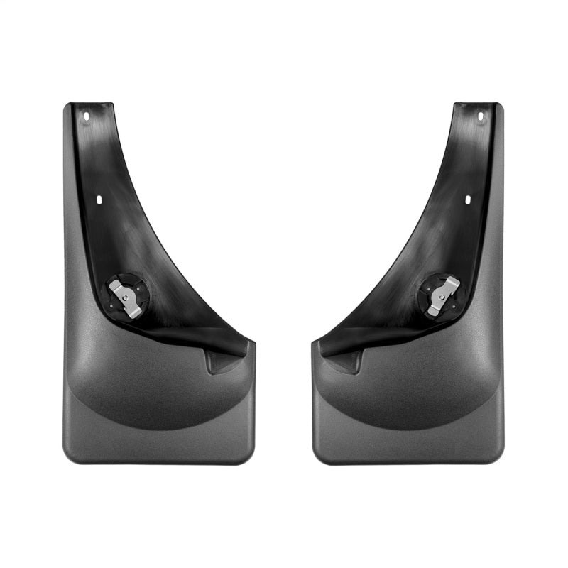 WeatherTech 22-23 Ford Bronco Raptor (Excl. Sport Models) No Drill Mudflaps Front Pair - Black