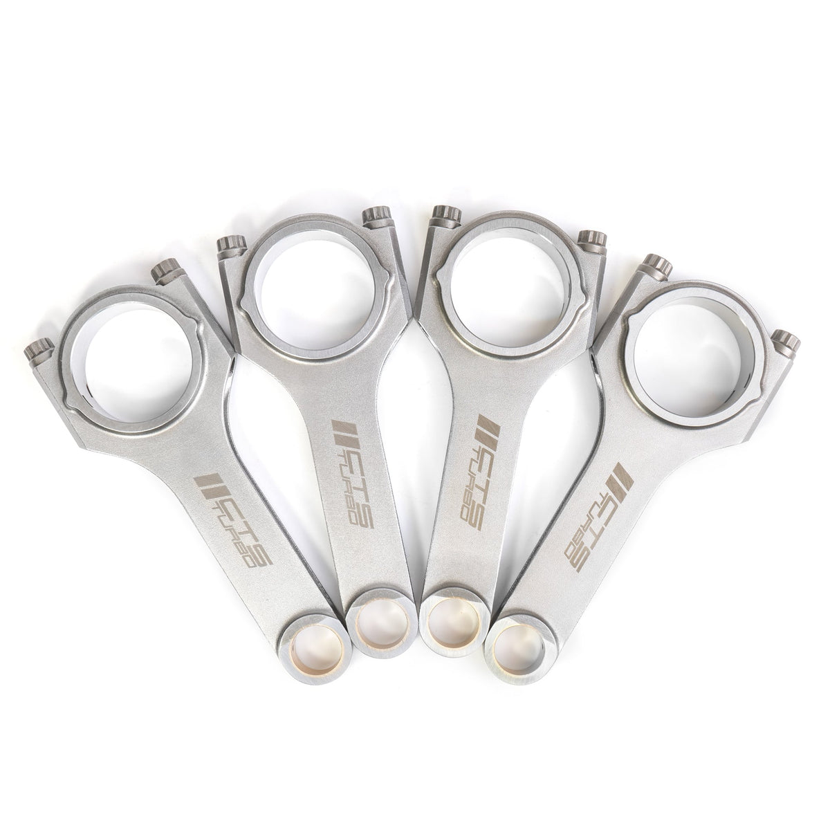 CTS Turbo 144x21 tapered rifle drilled forged connecting rods for VW Audi 2.0T TSI EA888 Gen 1 Gen 2 stock pistons CTS-CRH-14421T