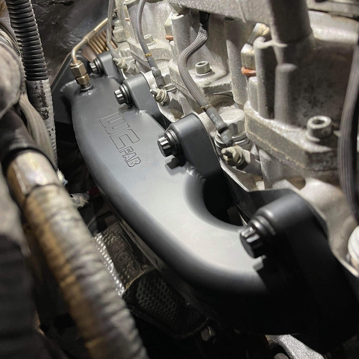 Wehrli 01-04 Duramax LB7 Billet Exhaust Manifold & SS Up Pipes w/ Gaskets and ARP Hardware
