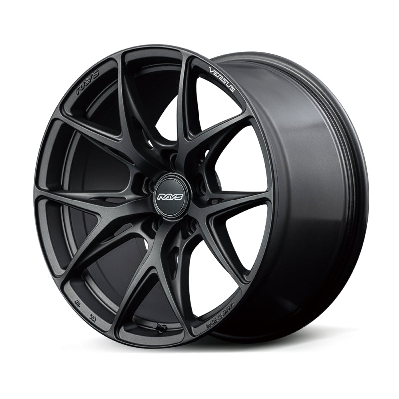 Versus VV21S 19X8.0 +45 5x112 Matte Super Dark Gunmetal