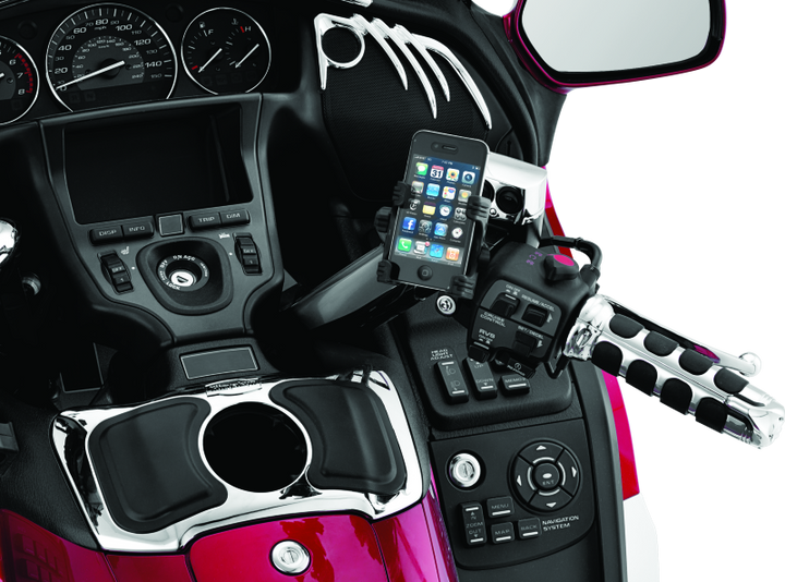 Kuryakyn Tech Connect Perch Mount Black Standard