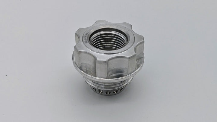 Granatelli -10AN ORB Female -20AN Male Threaded Insert Vented Oil Fill Cap - Natural