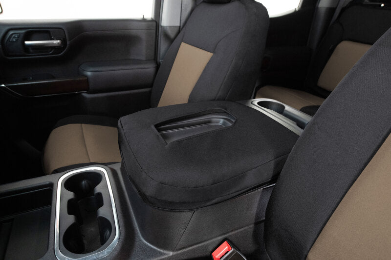 Covercraft 19-24 Subaru Ascent Endura PrecisionFit Custom Second Row Seat Covers - Tan/Black