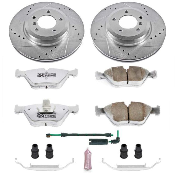 Power Stop 01-06 BMW 330Ci Front Z26 Street Warrior Brake Kit