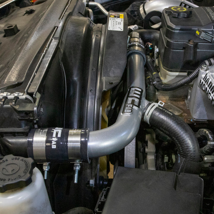 Wehrli 13-15 Dodge Cummins 6.7L w/Dual Radiator Upper Coolant Pipe - Sparkle Bomber Orange