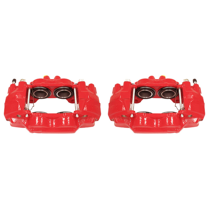 Power Stop 03-09 Toyota 4Runner Front Red Calipers w/o Brackets - Pair