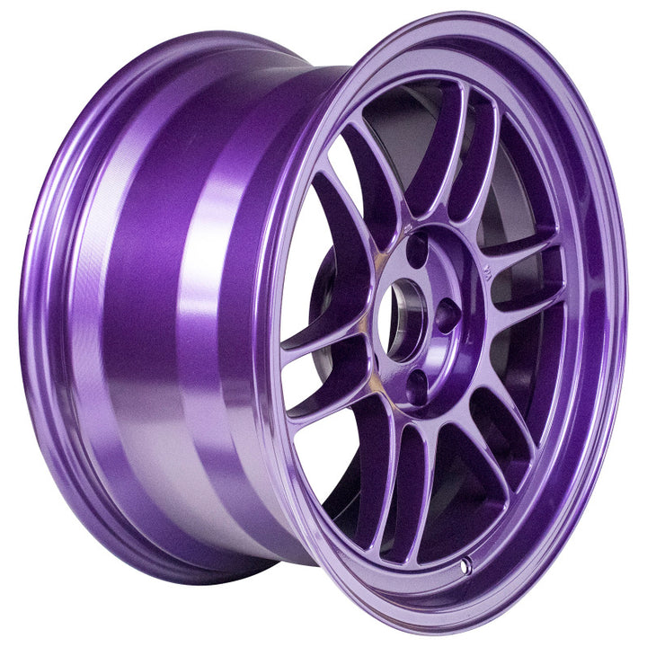 Enkei RPF1 17x9 5x114.3 22mm Offset 73mm Bore Purple Wheel MOQ 40