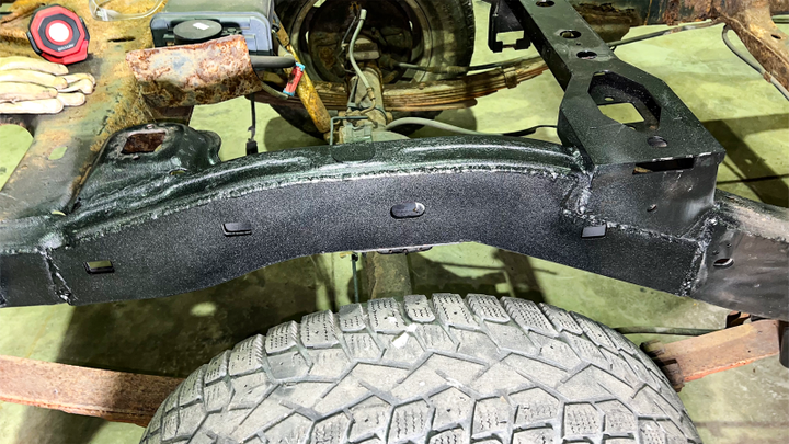 Rust Buster 2004-2012 GM Colorado & Canyon Crew Cab Rear Over Axle Frame Section - Left