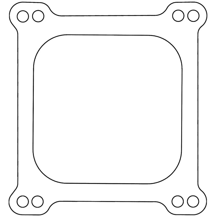 Cometic Holley 4 Barrel 4150 Style .047in Fiber Carburetor Gasket - 4.500in x4.500in - Open Plenum